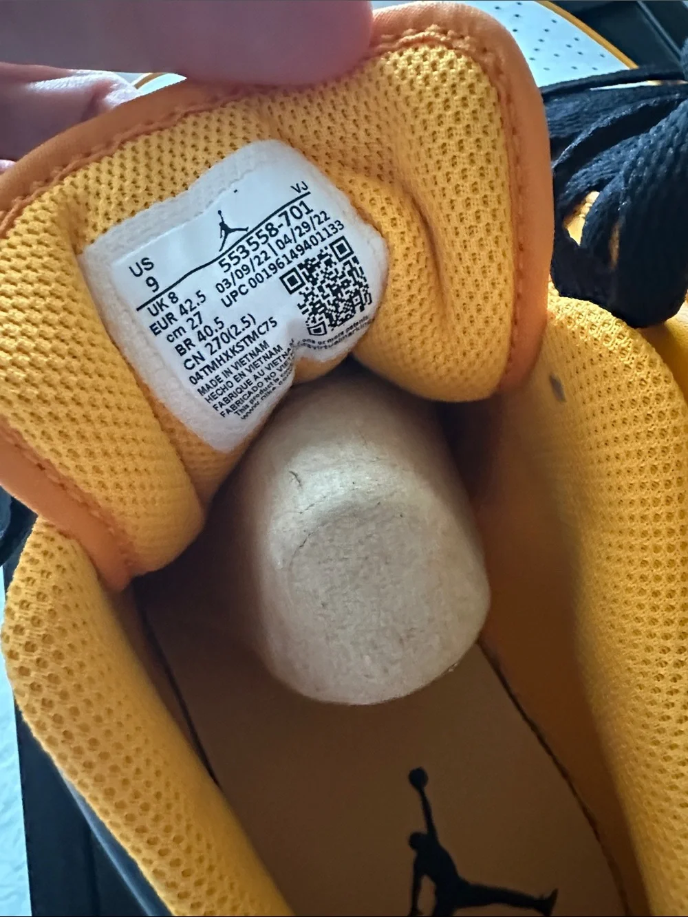 Jordan 1 low Taxi